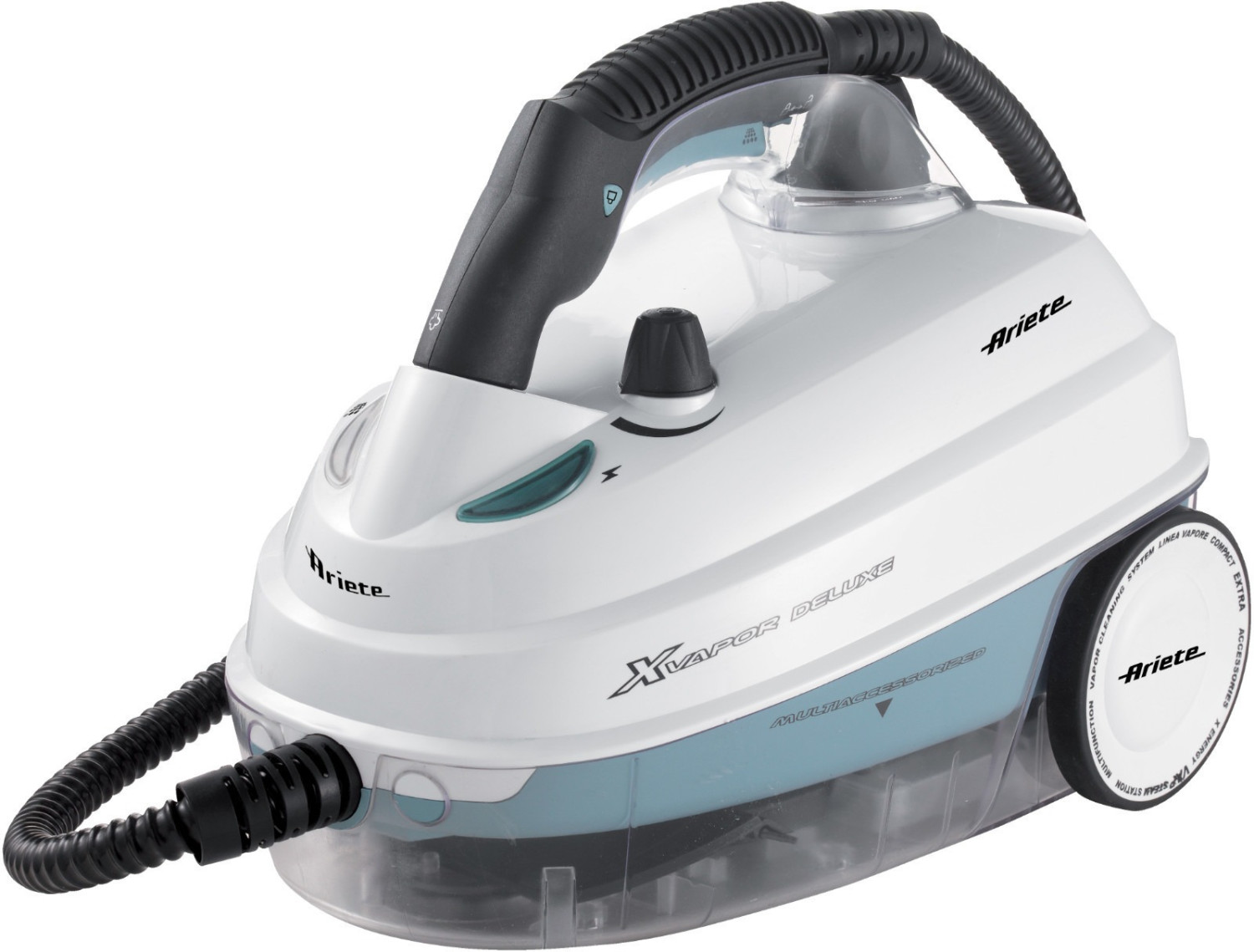 بخار شوی آریته ایتالیا مدل Ariete X Vapor Deluxe | مناسب شست و شوی چند منظوره | رنگ سفید